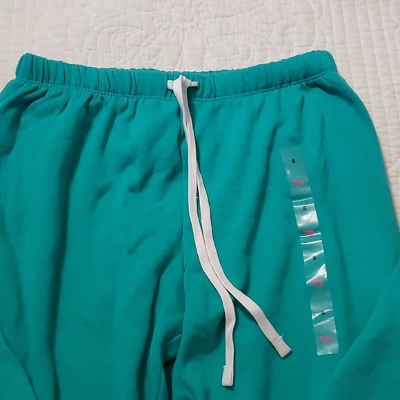 Victoria's Secret PINK Classic Joggers, Size S, Teal - Picture 6 of 10